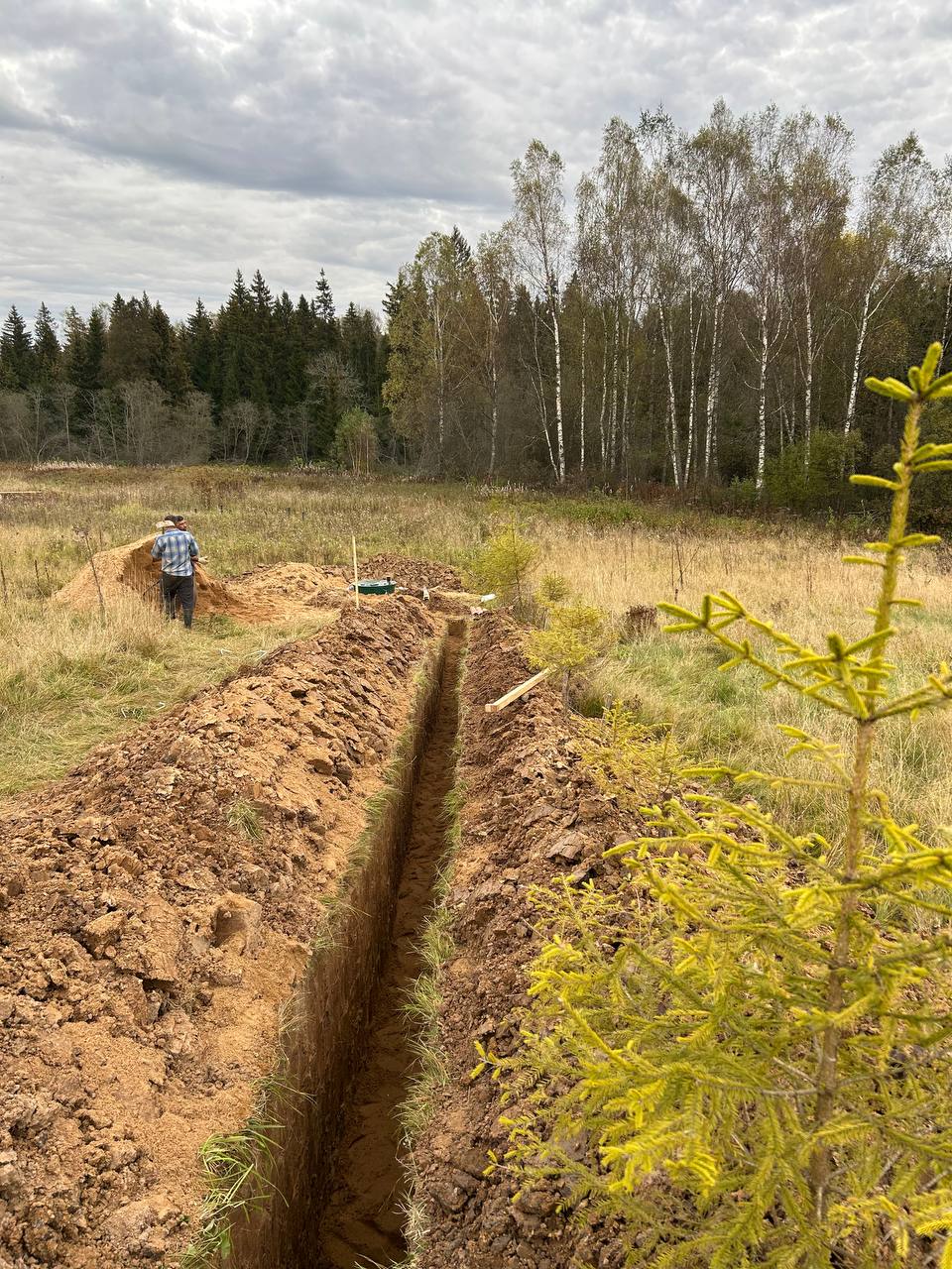 Септик из бетонных колец